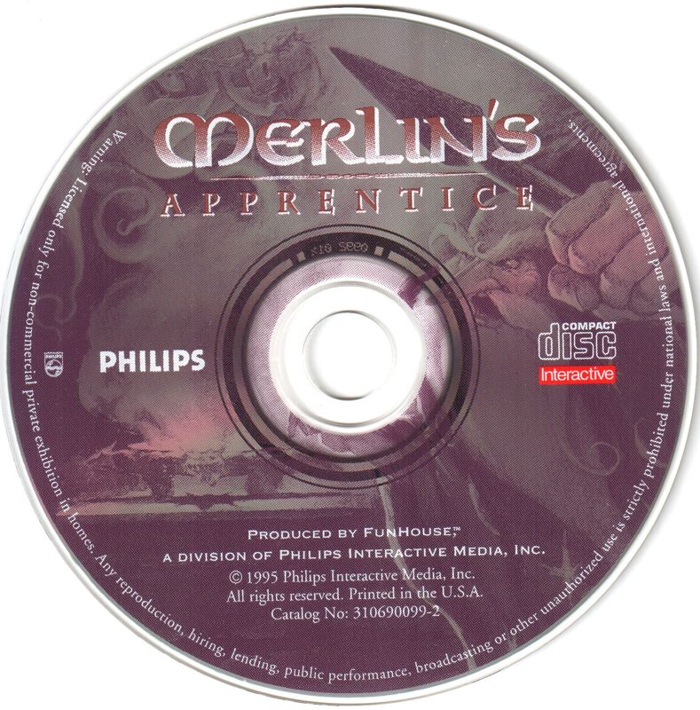 Merlin's Apprentice box art for CD-i